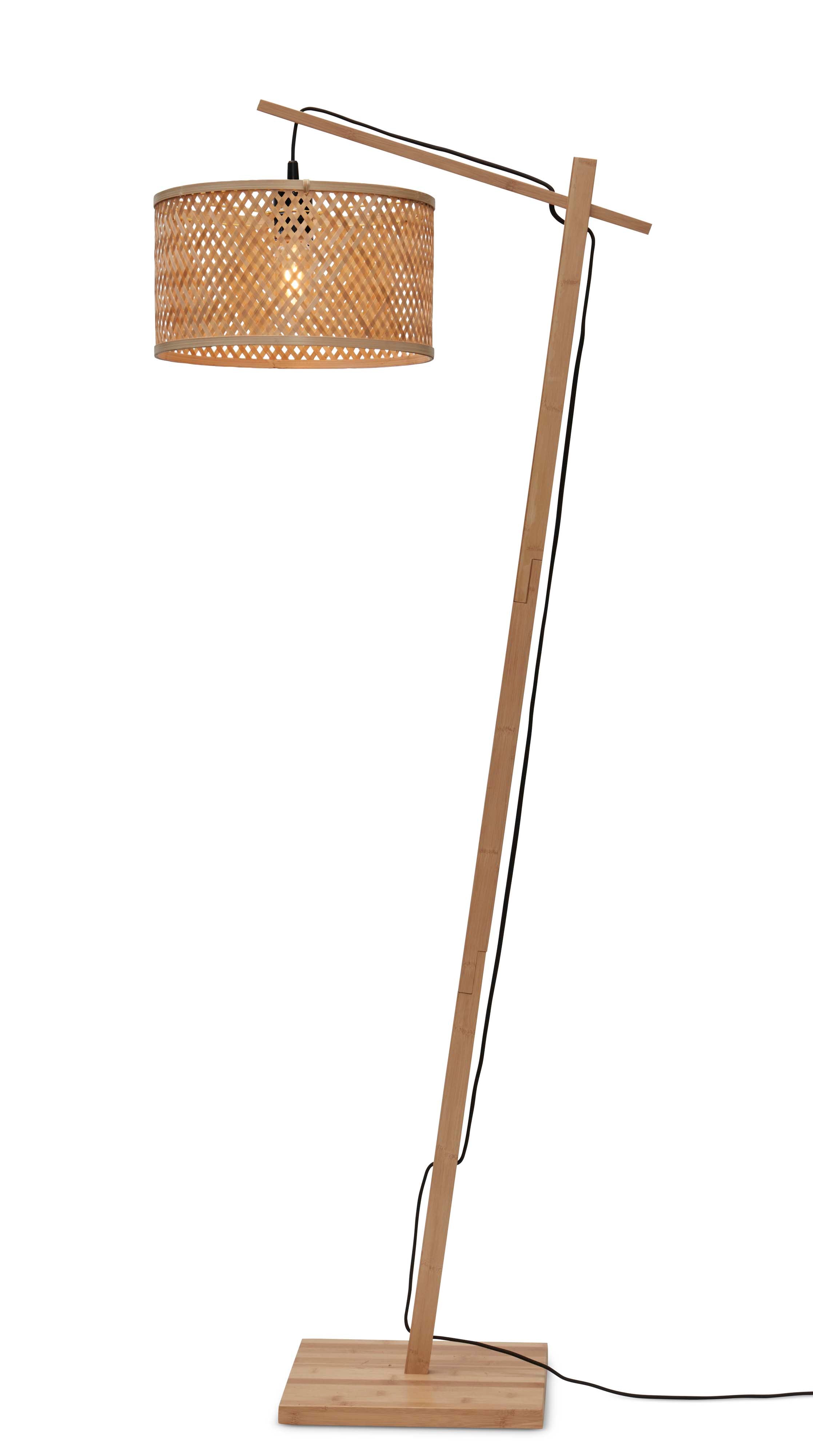 Good&Mojo Stehlampe JAVA braun | 58x32x150cm