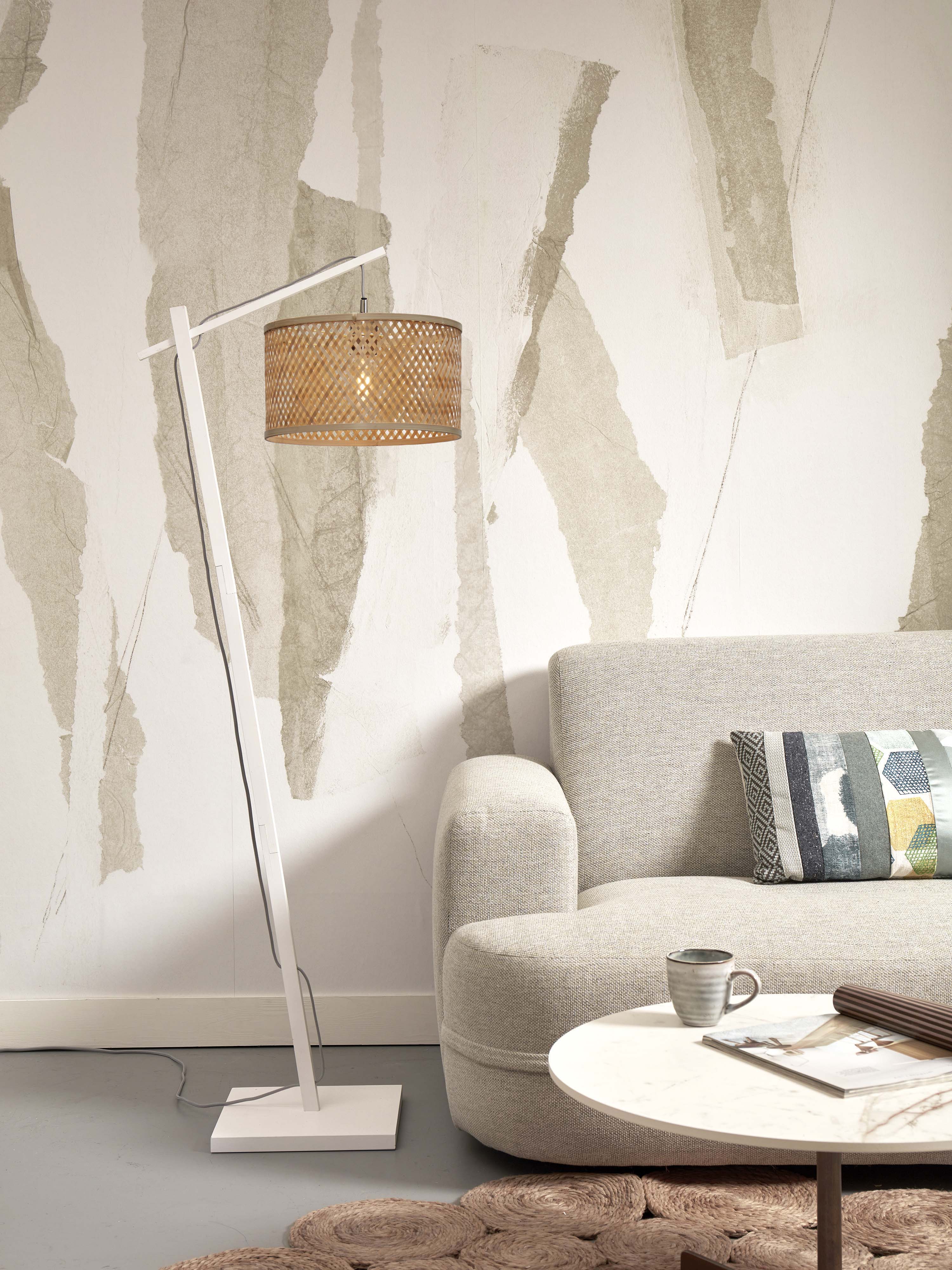 Good&Mojo Stehlampe JAVA braun | 58x32x150cm
