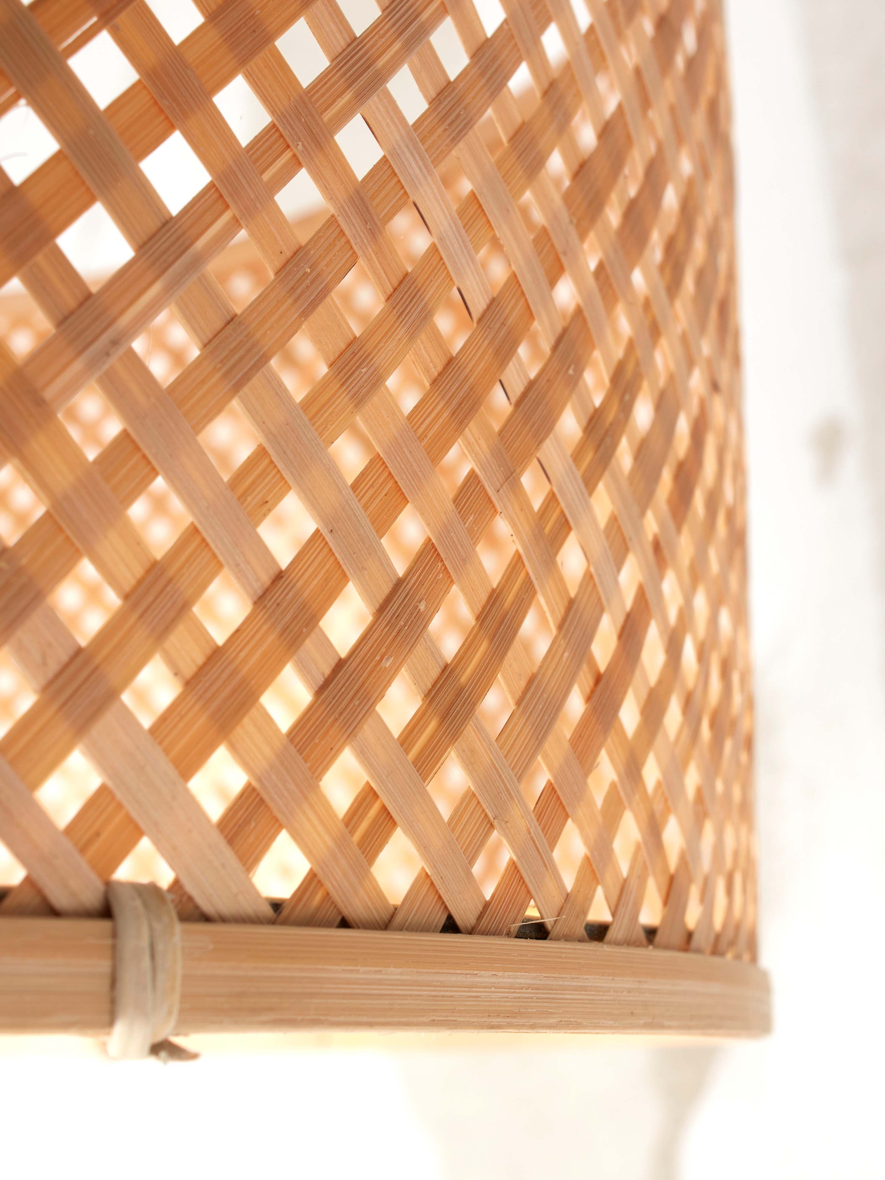 Good&Mojo Stehlampe JAVA braun | 32x32x128cm