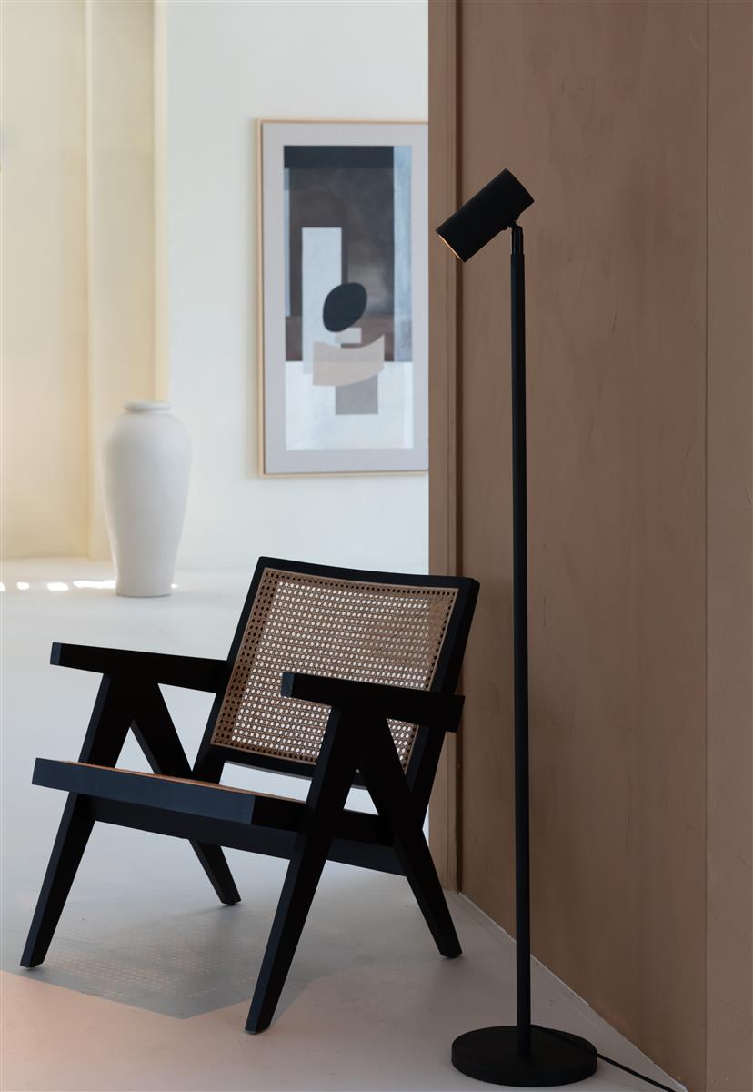 Good&Mojo Stehlampe JAVA schwarz | 141x23x141cm