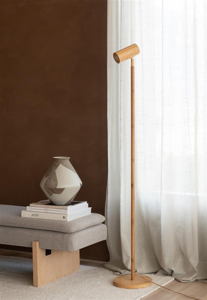 Good&Mojo Stehlampe JAVA natur | 141x23x141cm