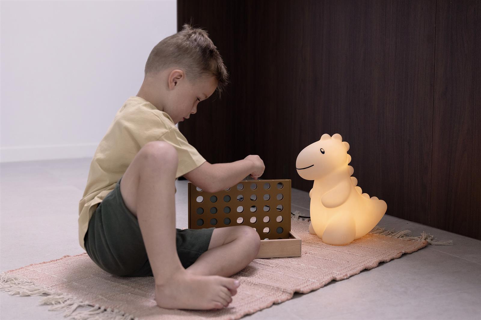 AP Junior Moodlight DINO JEROOM sand | 27x19,6x30cm