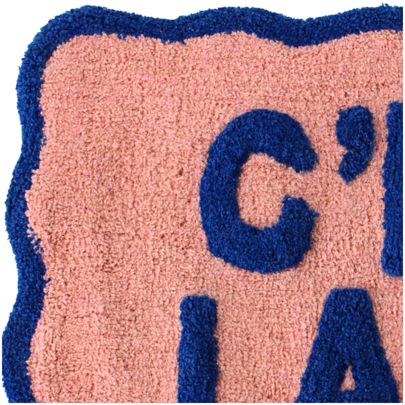 Kersten Badematte C'EST LA VIE mehrfarbig | 50x80cm