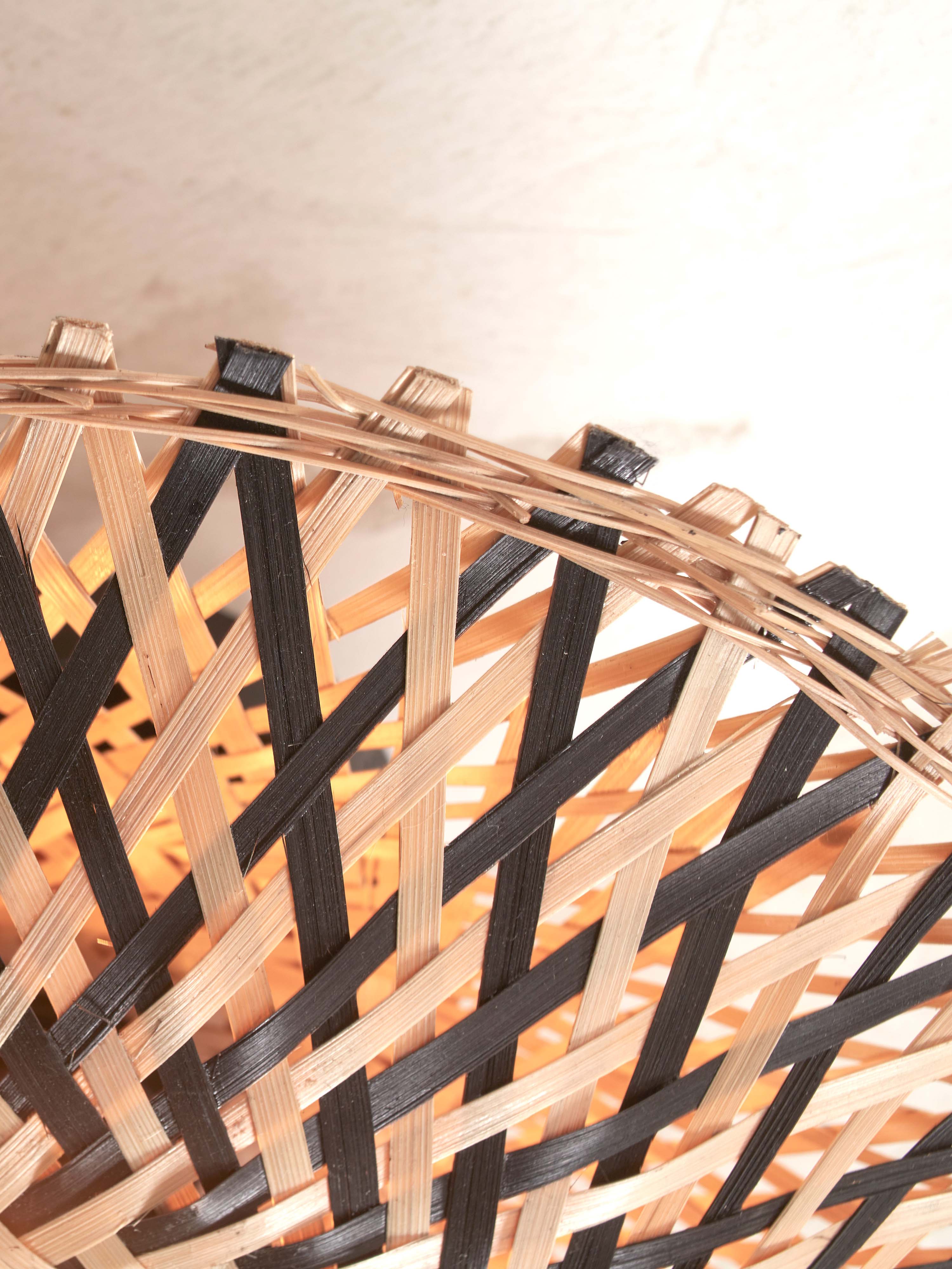 Good&Mojo Deckenlampe KALIMANTAN braun | 30x30x8cm