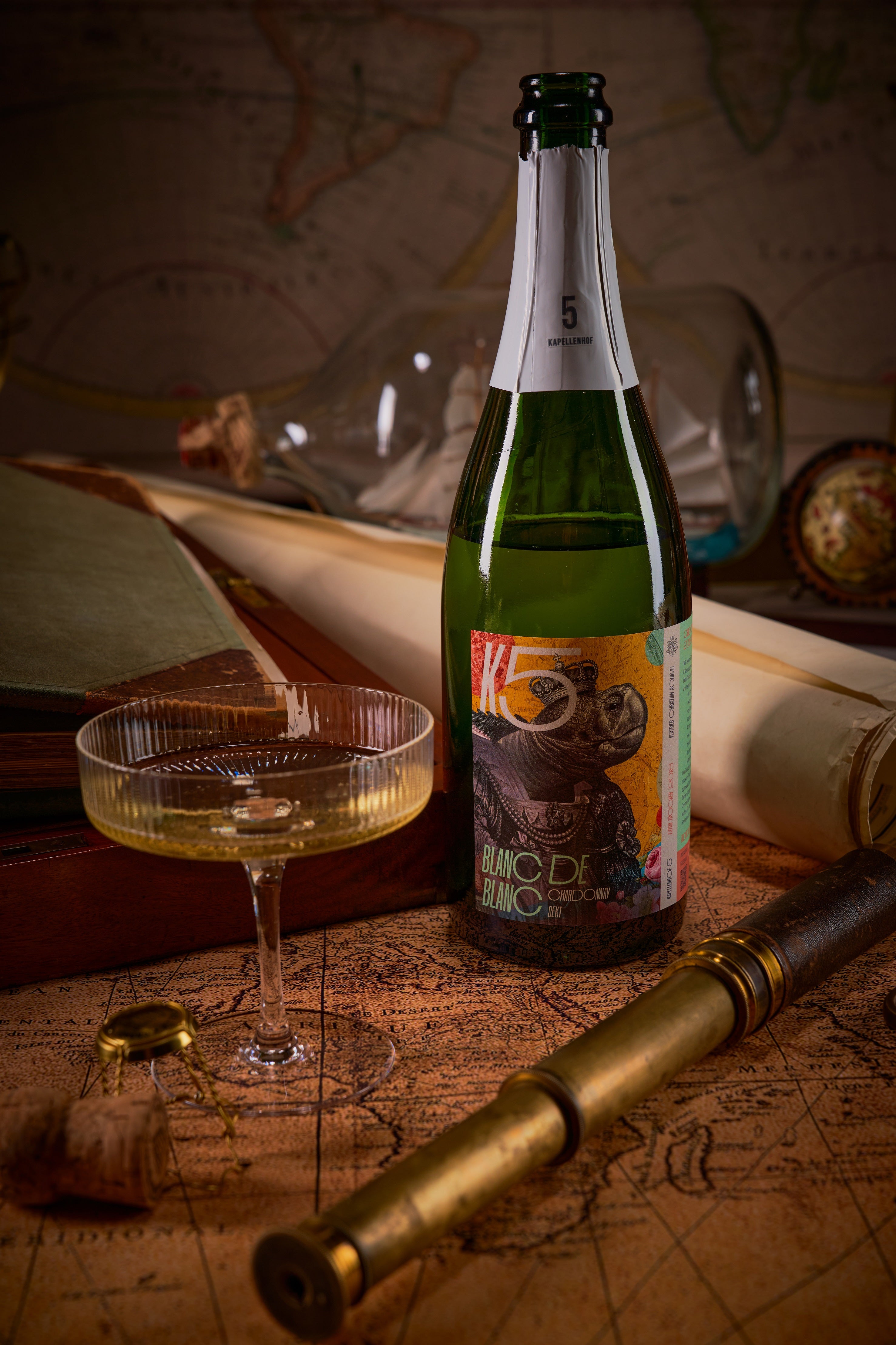 Kapellenhof 5 Sekt BLANC DE BLANC CHARDONNAY 0,7l