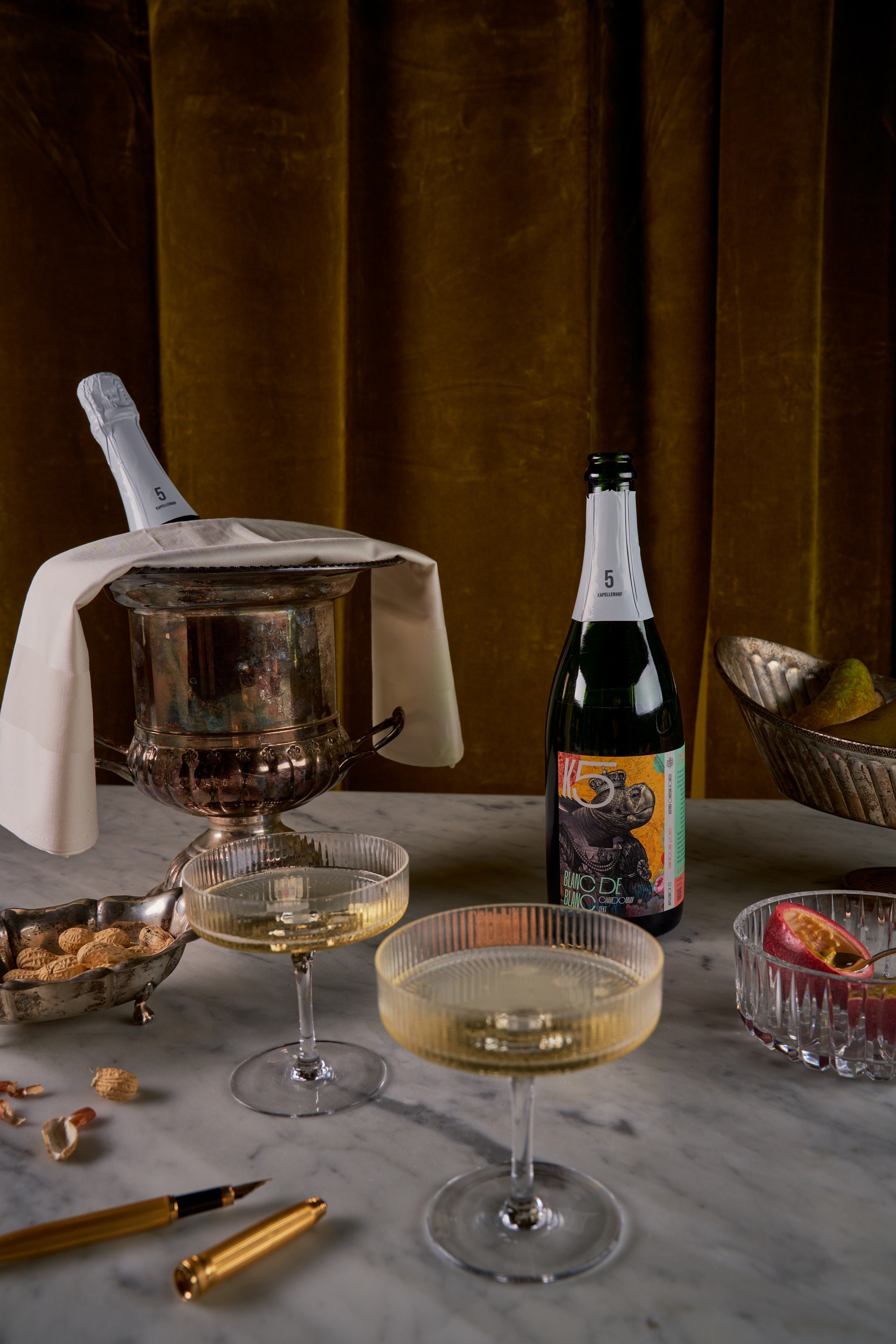 Kapellenhof 5 Sekt BLANC DE BLANC CHARDONNAY 0,7l