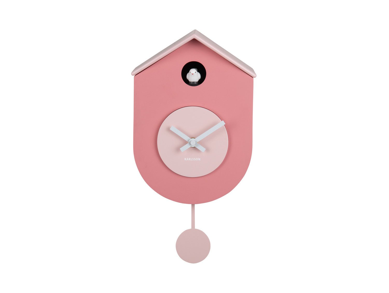 Karlsson Kuckucksuhr GRATO CUCKOO tan rose & soft pink | 9x18x33 cm - Sir Henrys