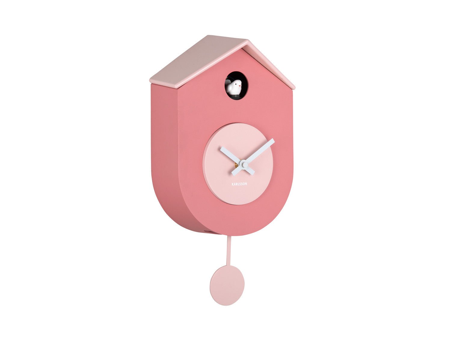 Karlsson Kuckucksuhr GRATO CUCKOO tan rose & soft pink | 9x18x33 cm - Sir Henrys