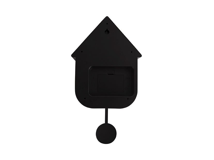 Karlsson Kuckucksuhr MODERN CUCKOO schwarz | 8,5x21,5x41 cm - Sir Henrys