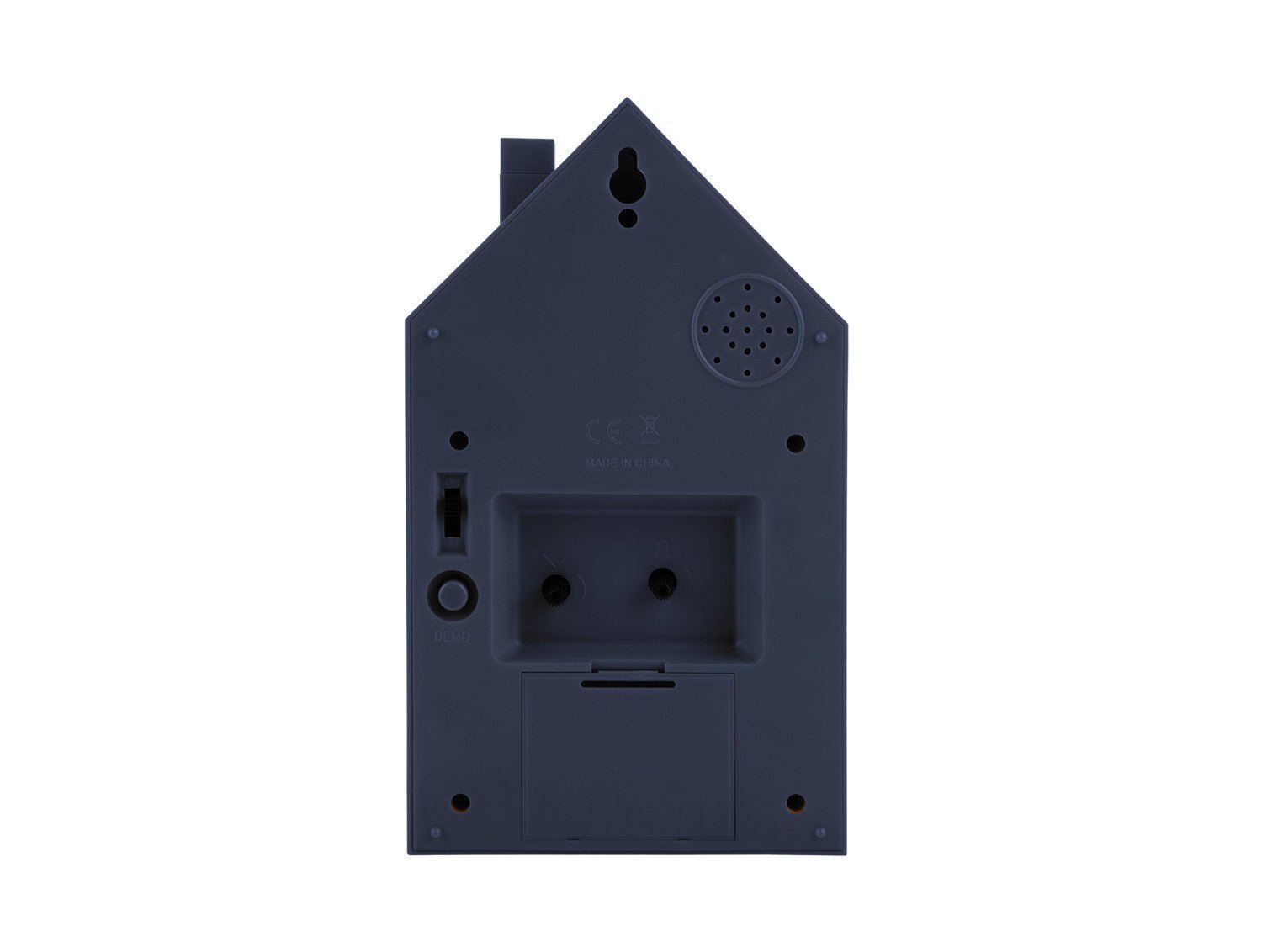 Karlsson Kuckucksuhr Wecker MODERN CUCKOO dark blue | 6x12x20 cm - Sir Henrys