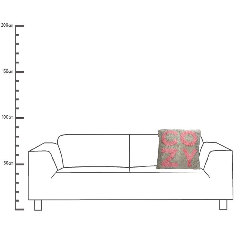Kersten Kissen COZY pink | 45x45cm - Sir Henrys