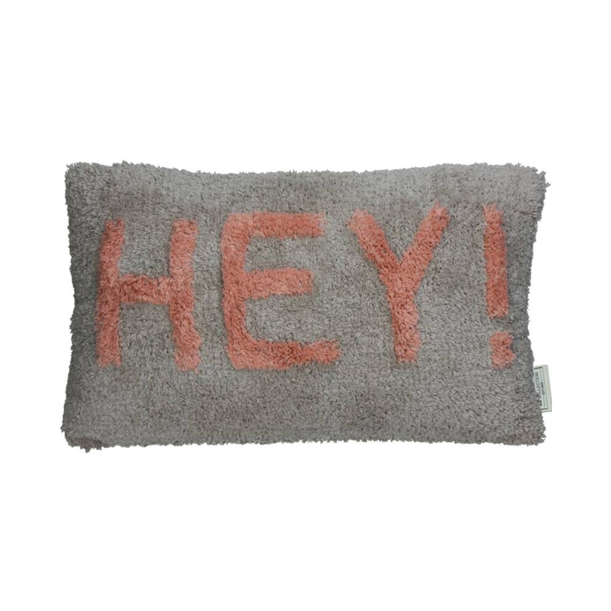 Kersten Kissen HEY! pfirsich | 50x30cm - Sir Henrys