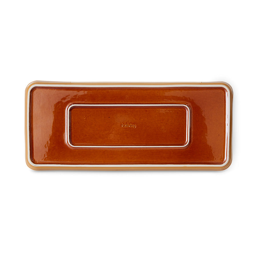 HKliving Kuchenplatte SUNBEAM 70's bunt | 31,5x13,5x2cm