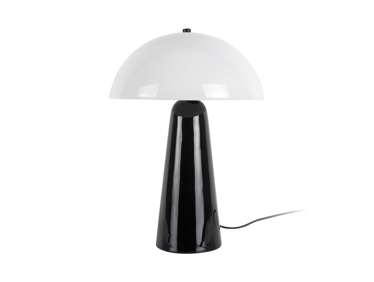 Leitmotiv Tischlampe VIDRIO CENTRO schwarz | Ø42x30cm - Sir Henrys