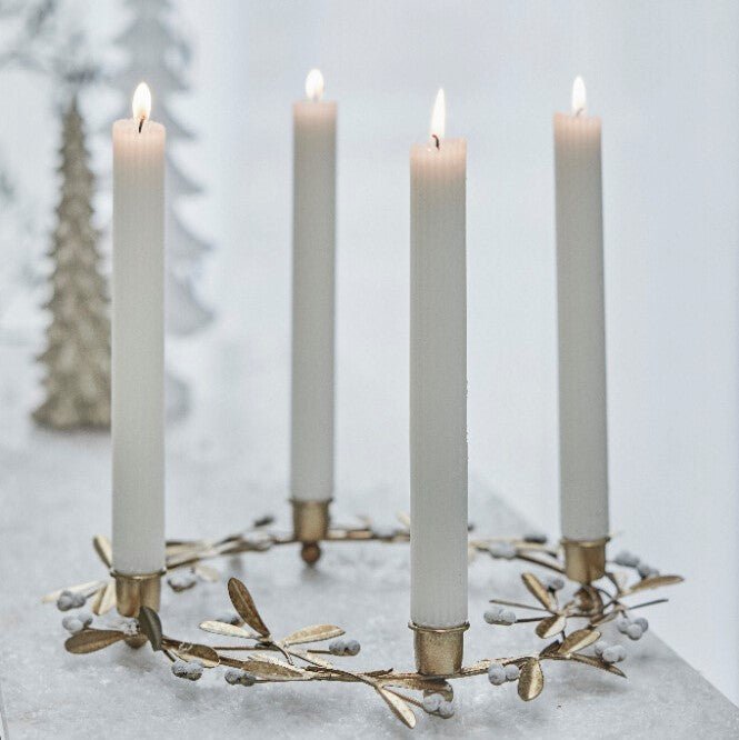 Lene Bjerre Adventskranz MISSIA Eisen gold | Ø 33cm - Sir Henrys