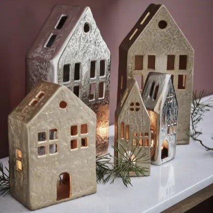 Lene Bjerre Dekohaus MARLINNE M gold | 13x7,5x18,5cm - Sir Henrys