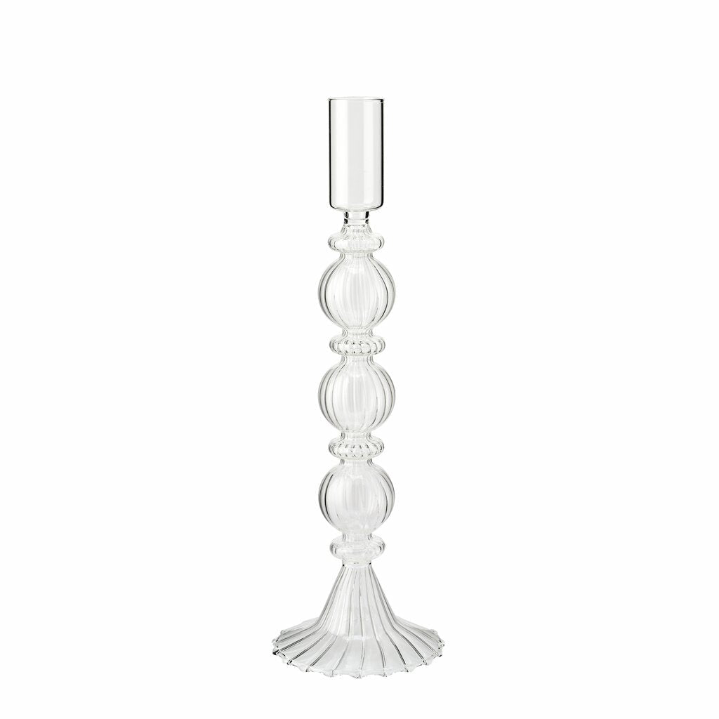 Lene Bjerre Kerzenständer ASTILLA klar Glas | 25,5 cm - Sir Henrys