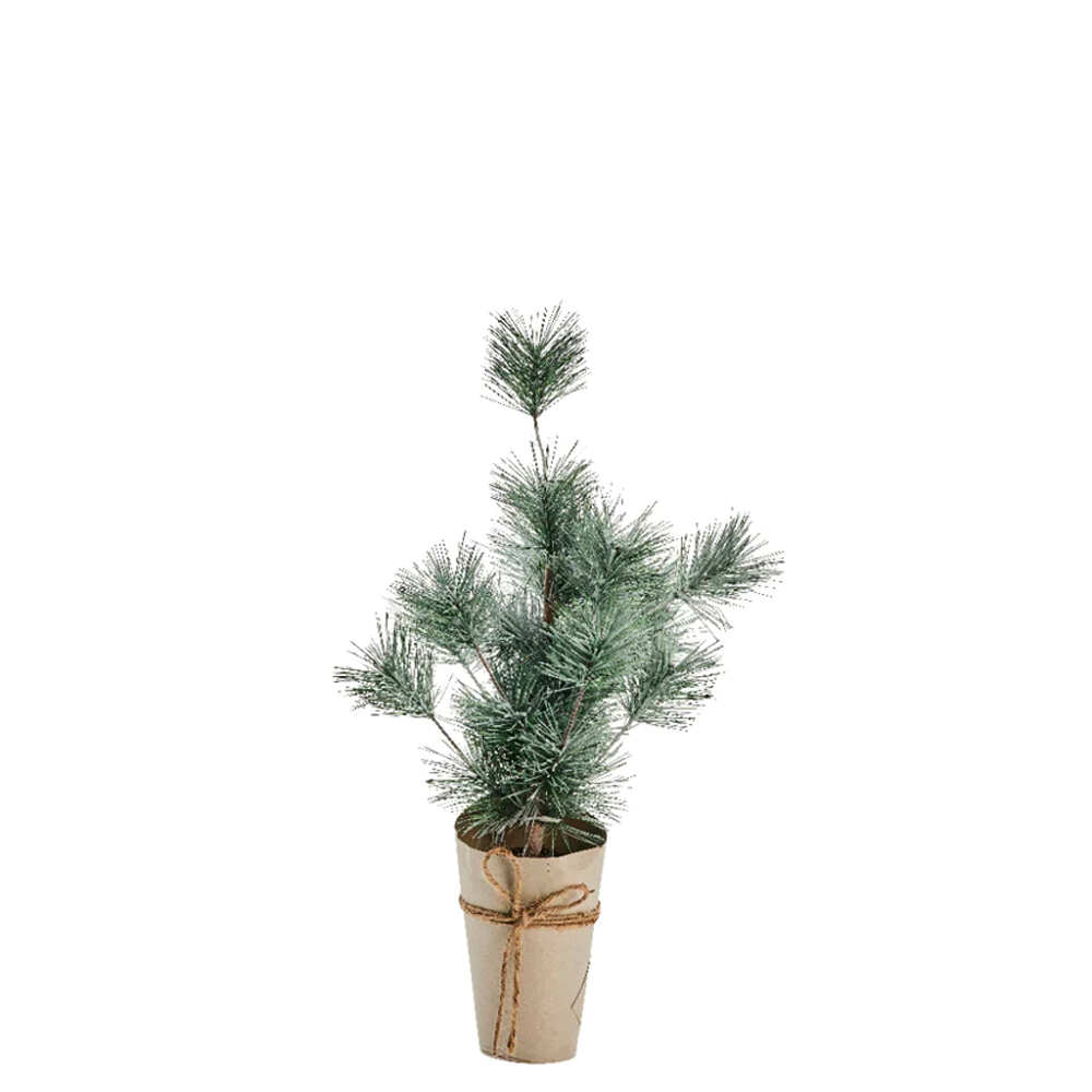 Lene Bjerre Pinie PINEA mit LED Kunstpflanze grün 30x57cm