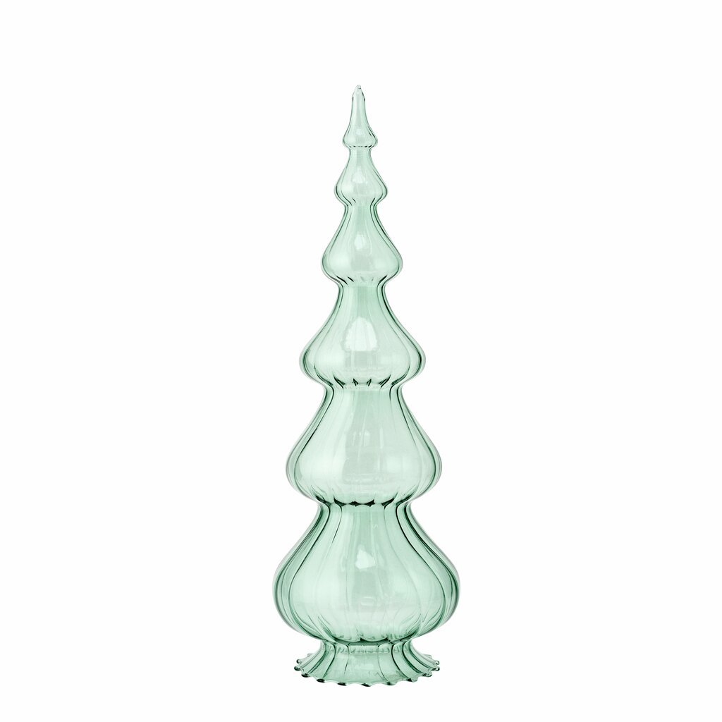 Lene Bjerre Weihnachtsdekoration ASTA L grün Glas | Ø14x42,5 cm - Sir Henrys