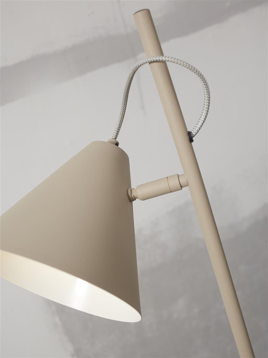 It's about RoMi Stehlampe LISBON sandfarben | 25x35,5x151cm