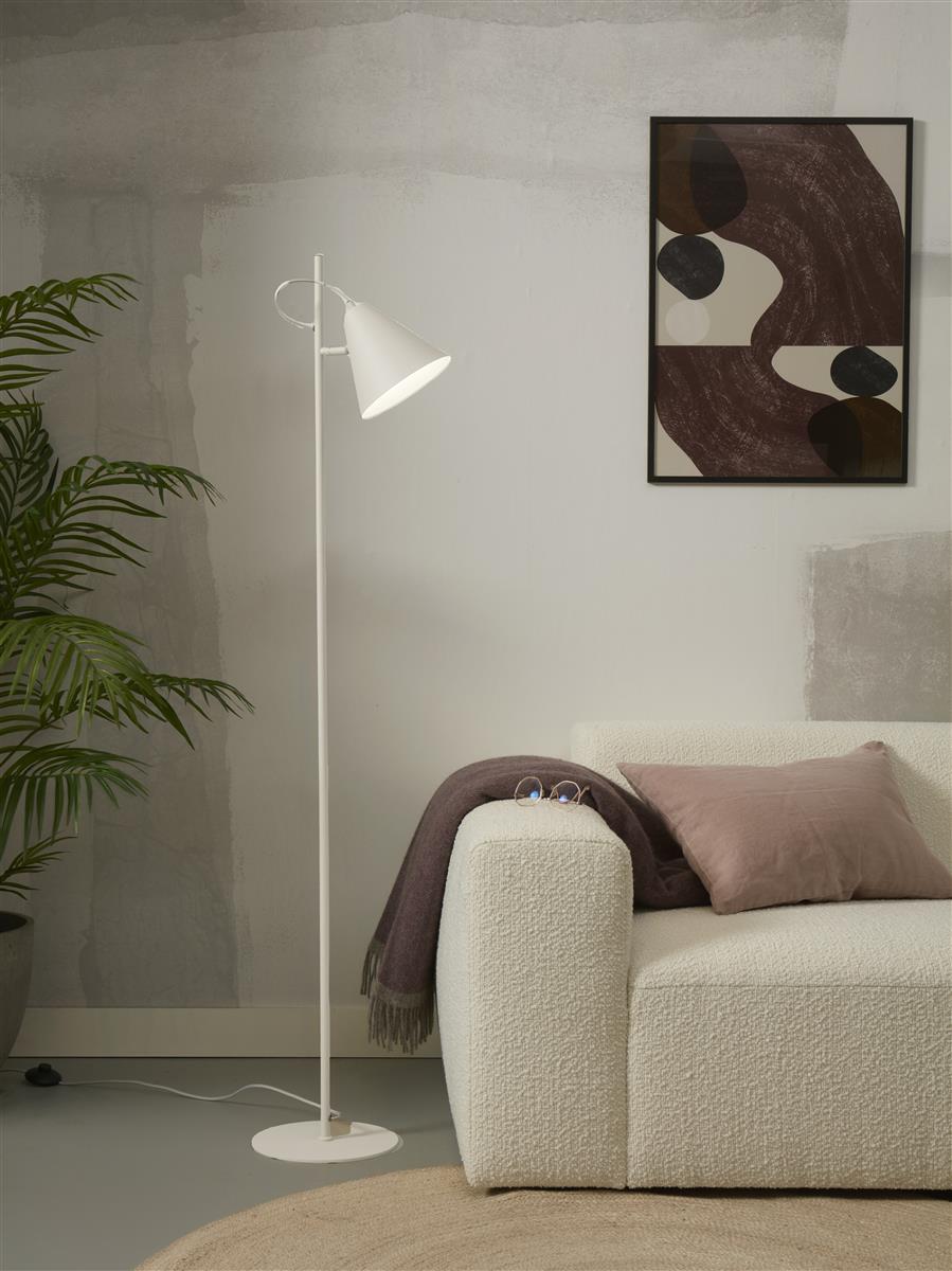 It's about RoMi Stehlampe LISBON weiß | 25x35,5x151cm