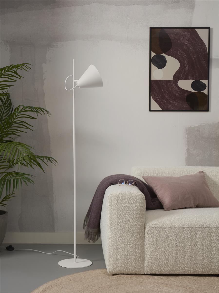 It's about RoMi Stehlampe LISBON weiß | 25x35,5x151cm