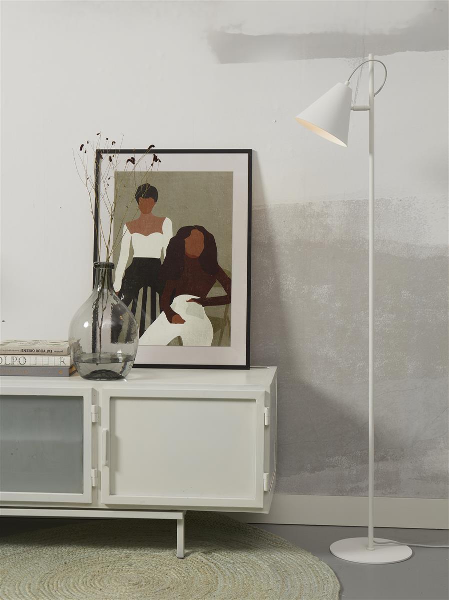 It's about RoMi Stehlampe LISBON weiß | 25x35,5x151cm