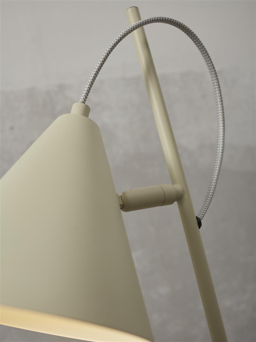 It's about RoMi Tischlampe LISBON grün | 18x29x50,5cm