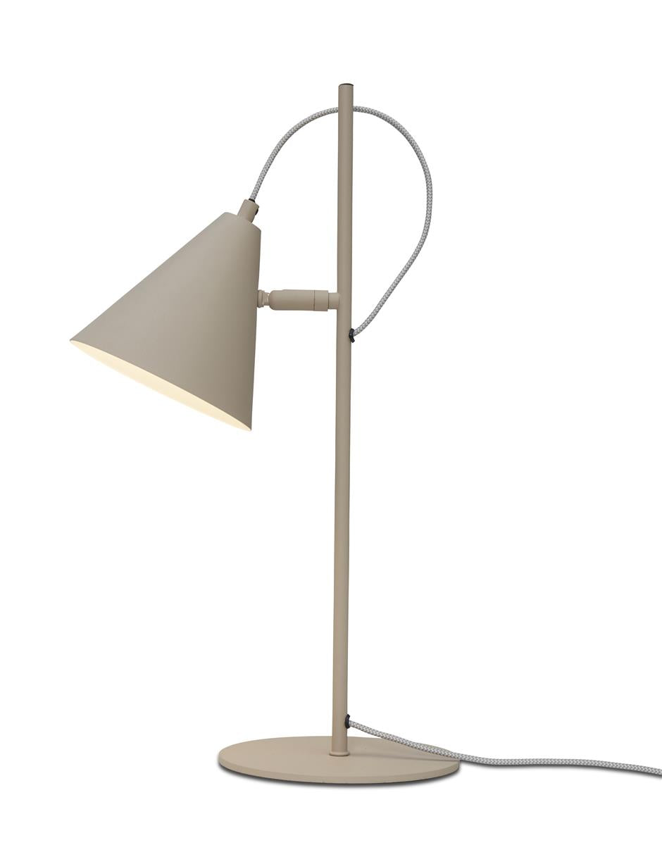 It's about RoMi Tischlampe LISBON grau | 18x29x50,5cm