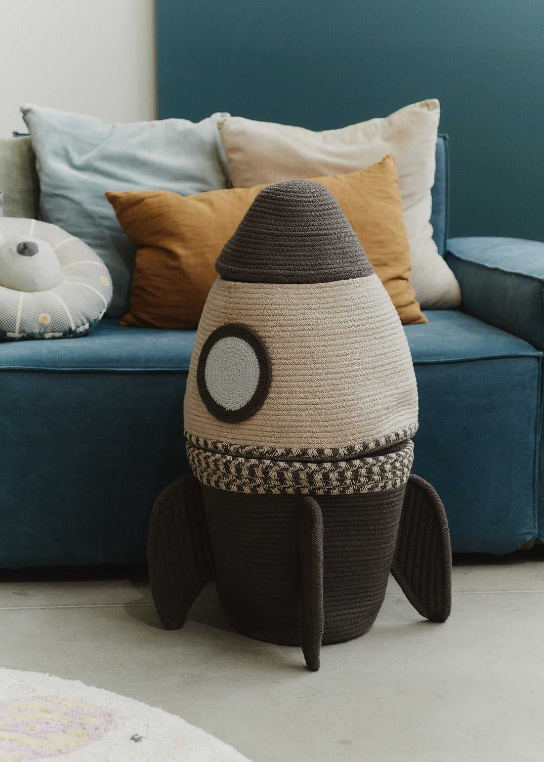 Lorena Canals Basket GIANT ROCKET | 43x68cm - Sir Henrys