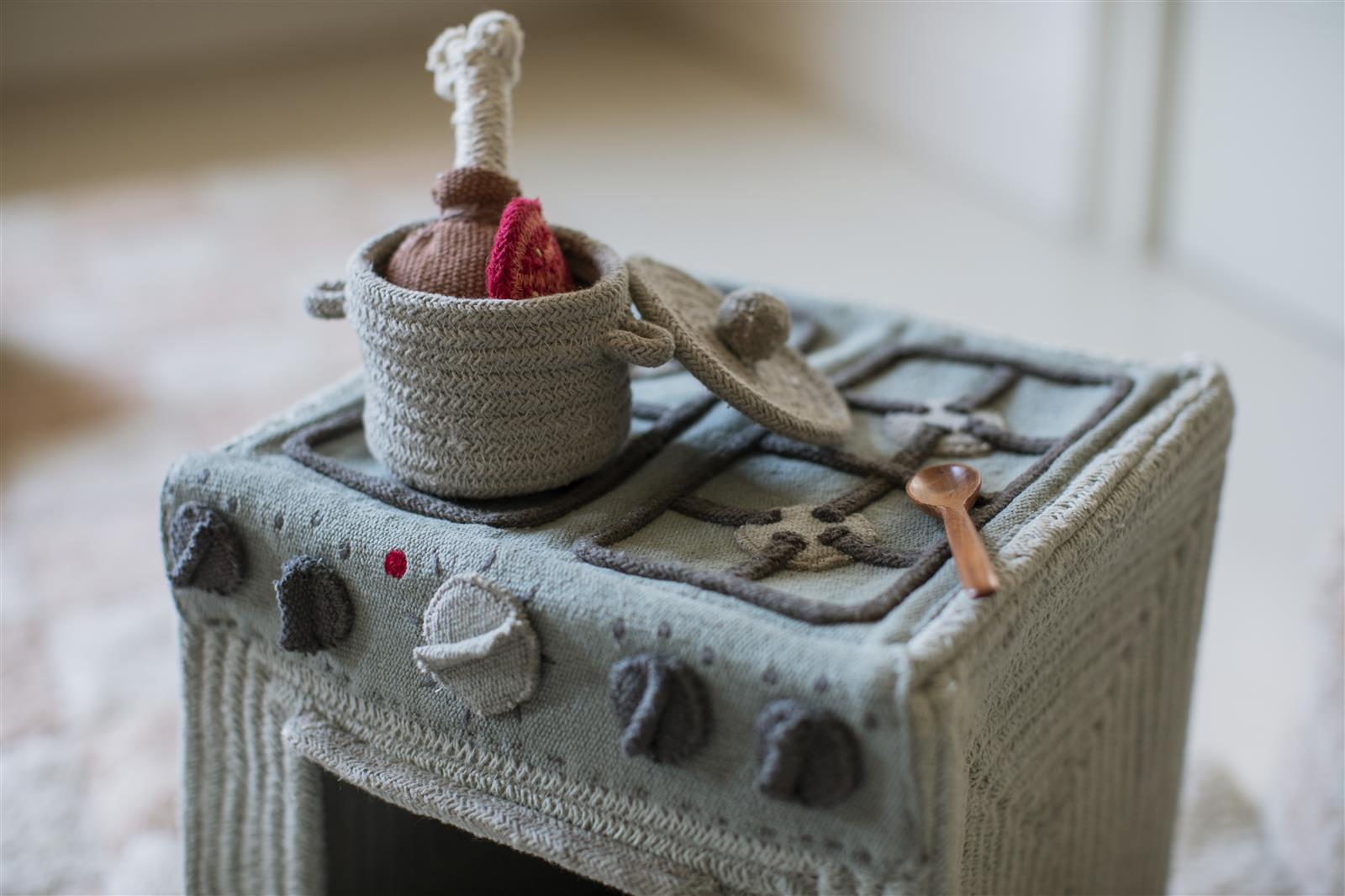 Lorena Canals Basket KITCHEN PLAY | 30x33cm - Sir Henrys