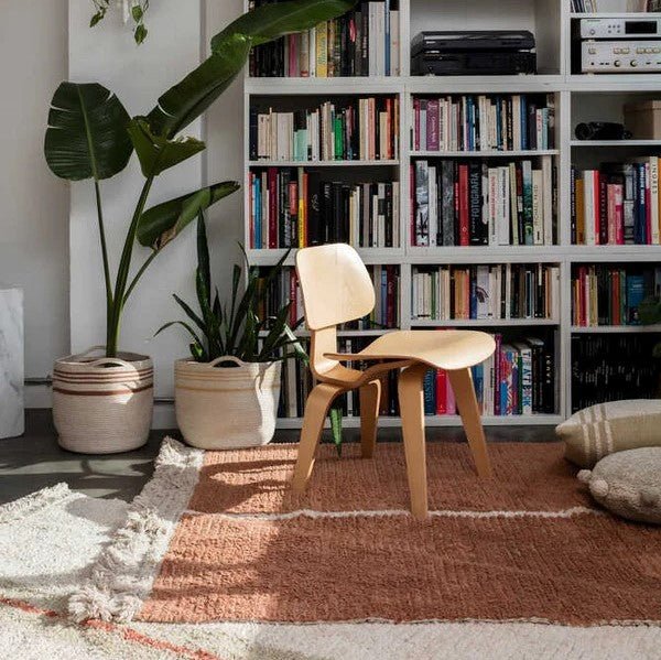 Lorena Canals drehbarer waschbarer Teppich DUETTO karamell | 230x80cm - Sir Henrys
