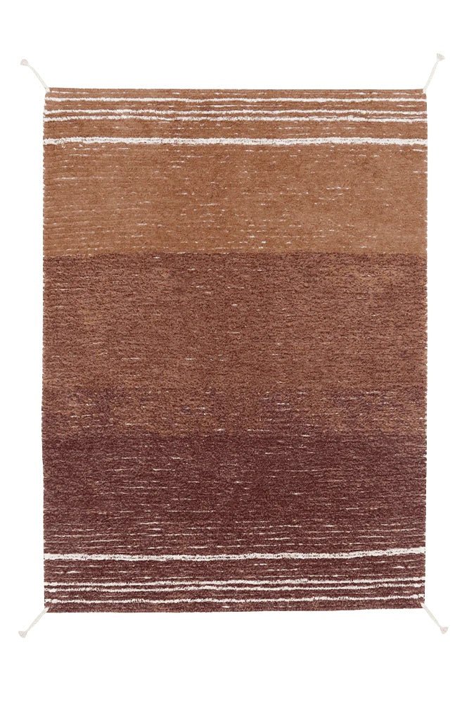 Lorena Canals drehbarer waschbarer Teppich TWIN karamell | 240x170cm - Sir Henrys