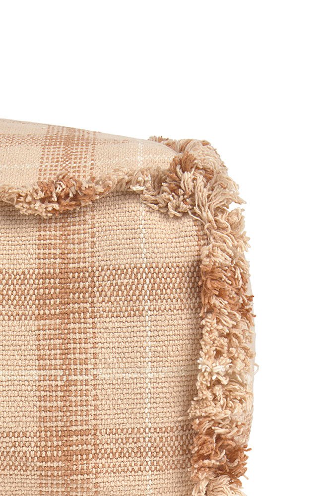 Lorena Canals Handweb - Pouf Rose | 40x40cm - Sir Henrys