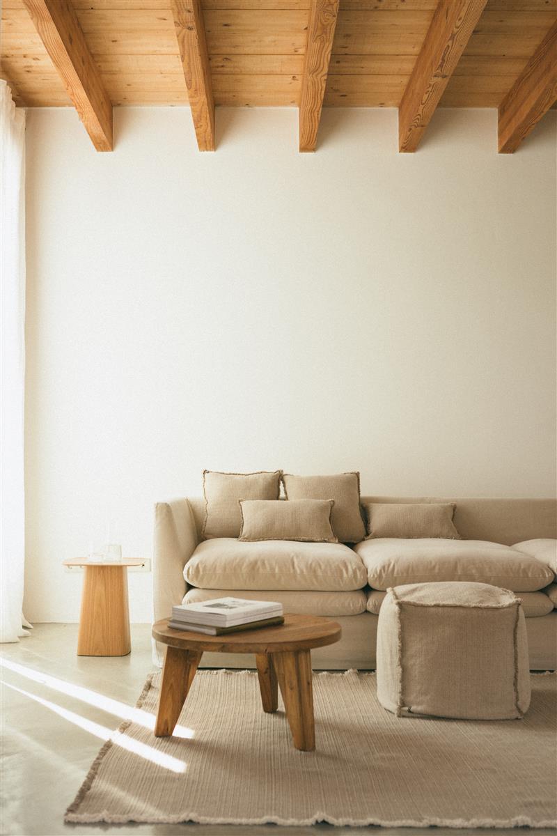 Lorena Canals Handwebteppich Beige | 200x140cm - Sir Henrys