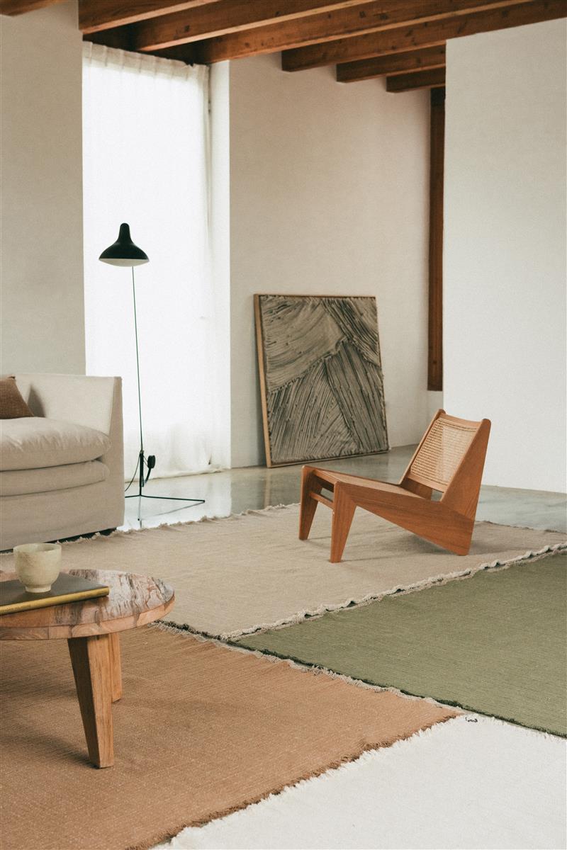 Lorena Canals Handwebteppich Kaki | 240x170cm - Sir Henrys