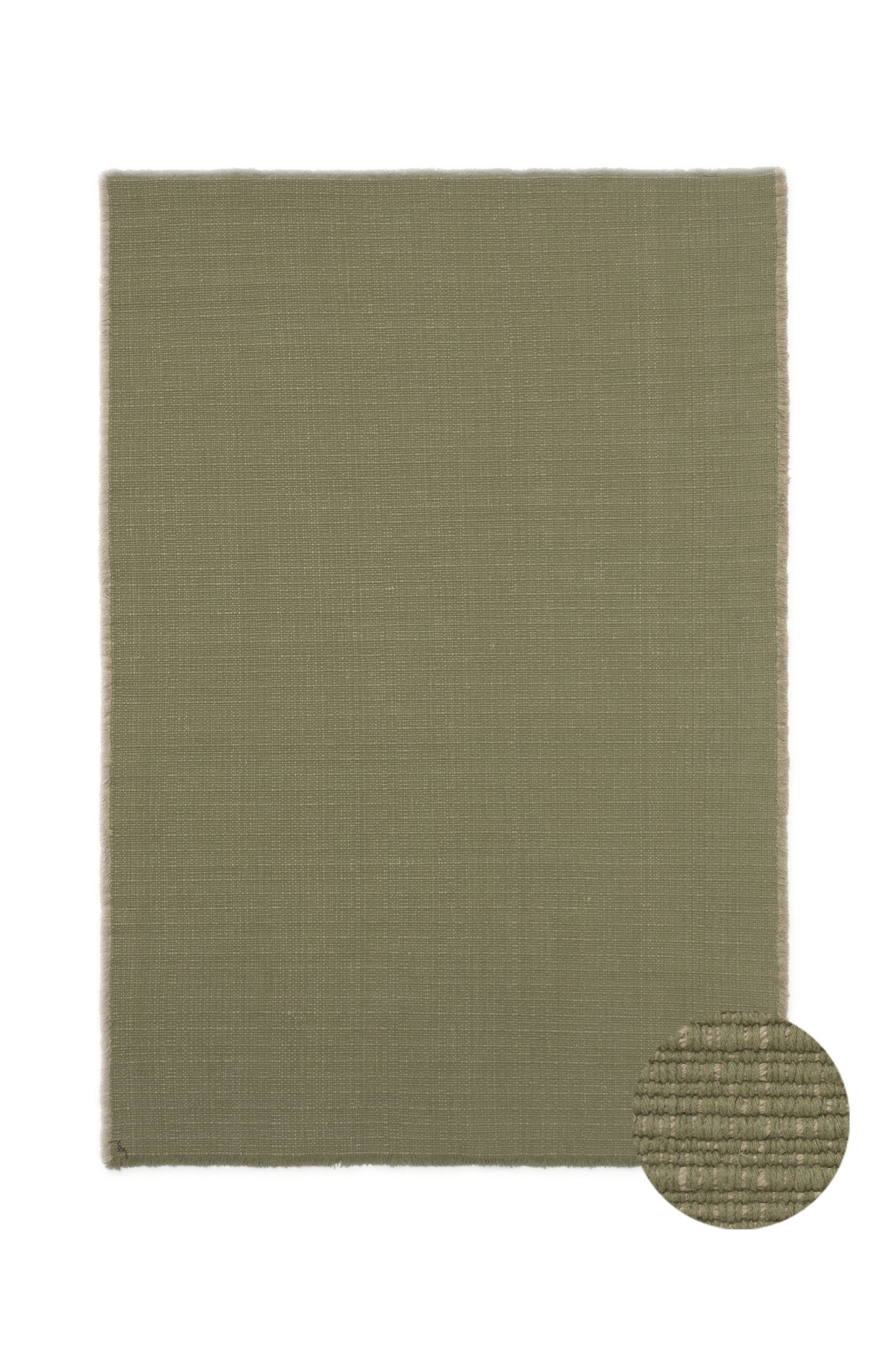 Lorena Canals Handwebteppich Kaki | 240x170cm - Sir Henrys