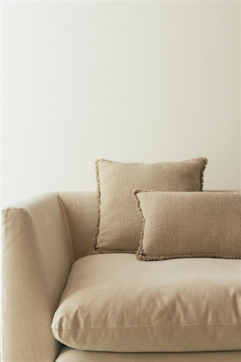 Lorena Canals Kissen HANDLOOM SQUARE beige | 45x45cm - Sir Henrys