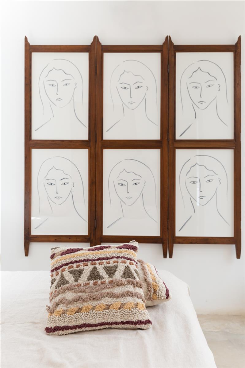 Lorena Canals Kissen NOMAD SISTAN square | 40x40cm - Sir Henrys