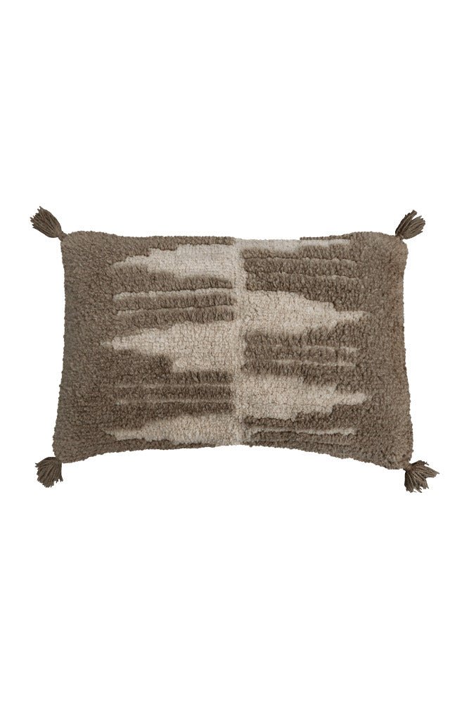 Lorena Canals Kissen NOMAD ZAGROS braun | 40x60cm - Sir Henrys