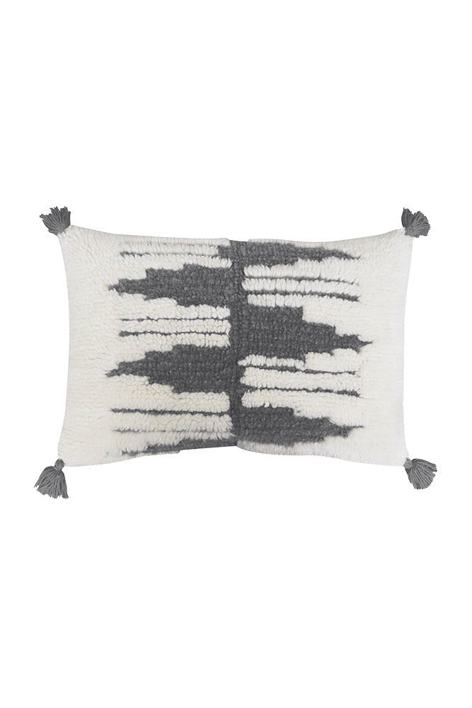 Lorena Canals Kissen NOMAD ZAGROS natur grau | 40x60cm - Sir Henrys