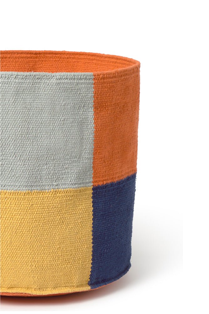 Lorena Canals Korb COLOR GRID | 30x30cm - Sir Henrys