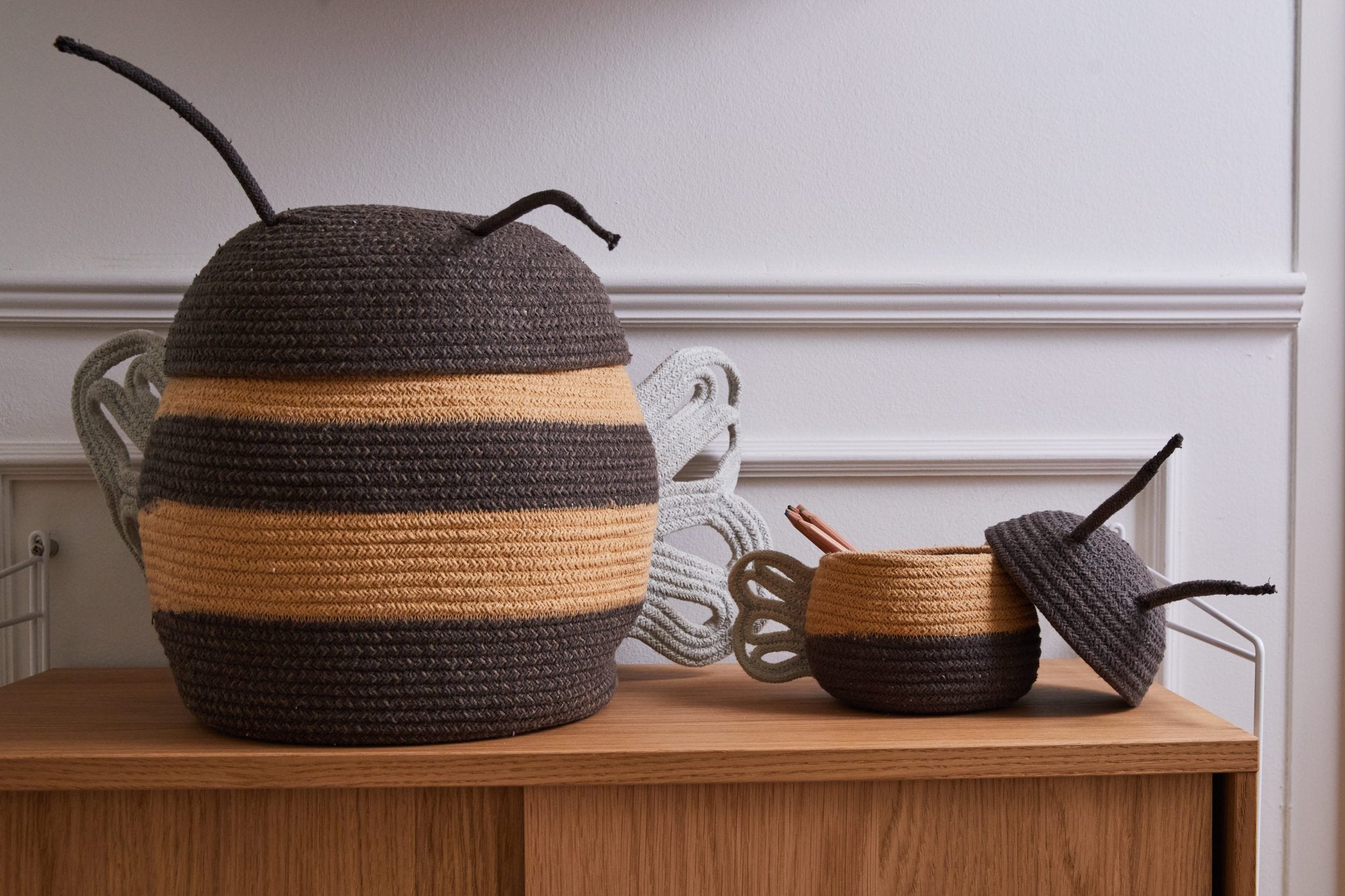 Lorena Canals Korb MAMA BEE | 30x30cm - Sir Henrys