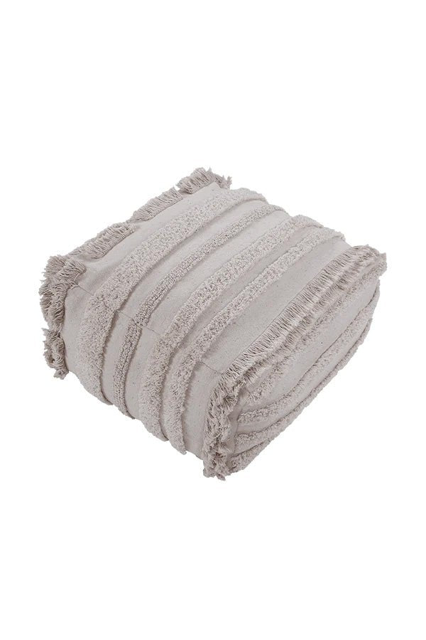 Lorena Canals Pouf AIR NATURAL | 54x54cm - Sir Henrys
