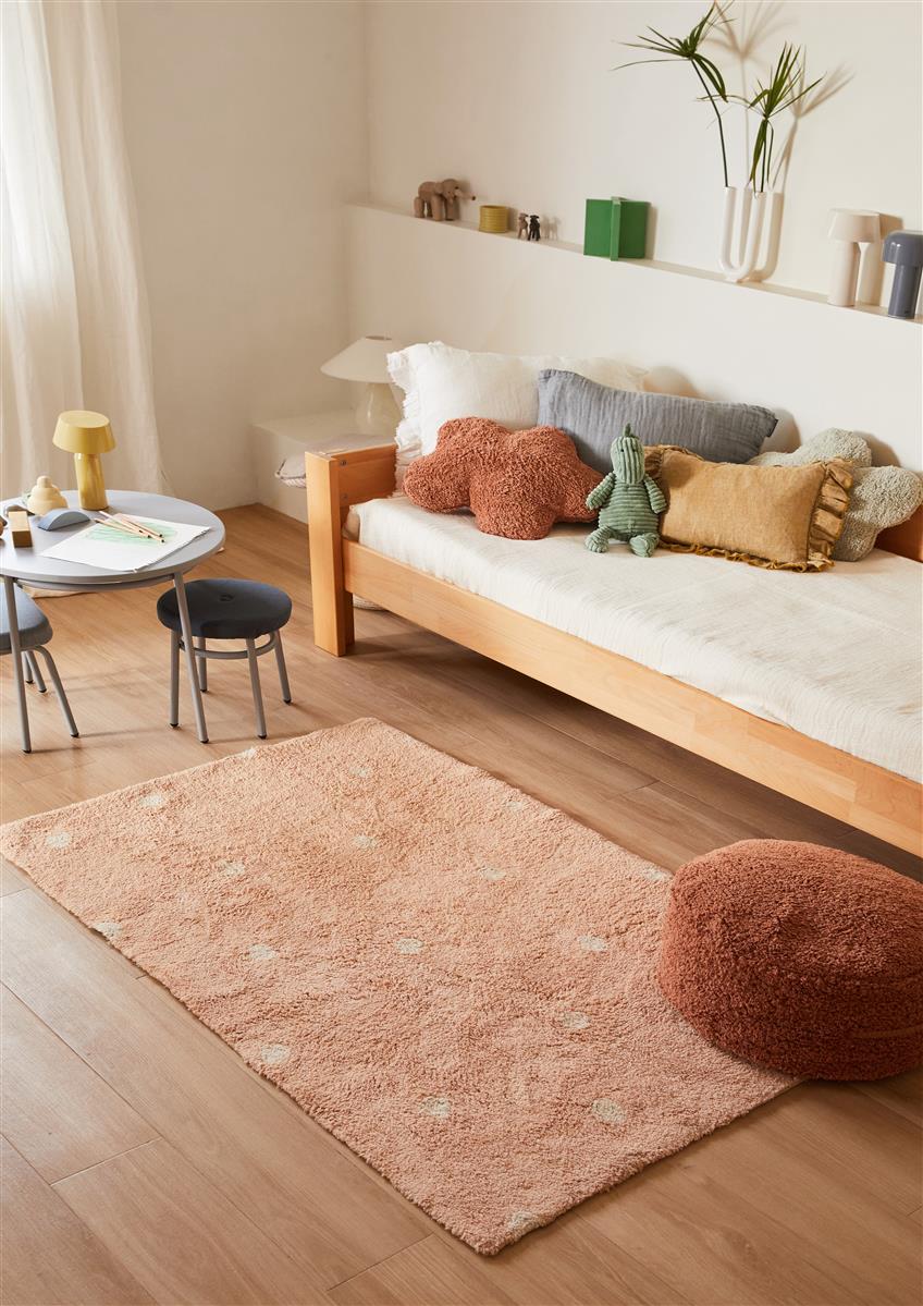 Lorena Canals Pouf Chill CHESTNUT | 50x50cm - Sir Henrys