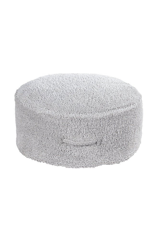 Lorena Canals Pouf CHILL Perlgrau | 50x50cm - Sir Henrys