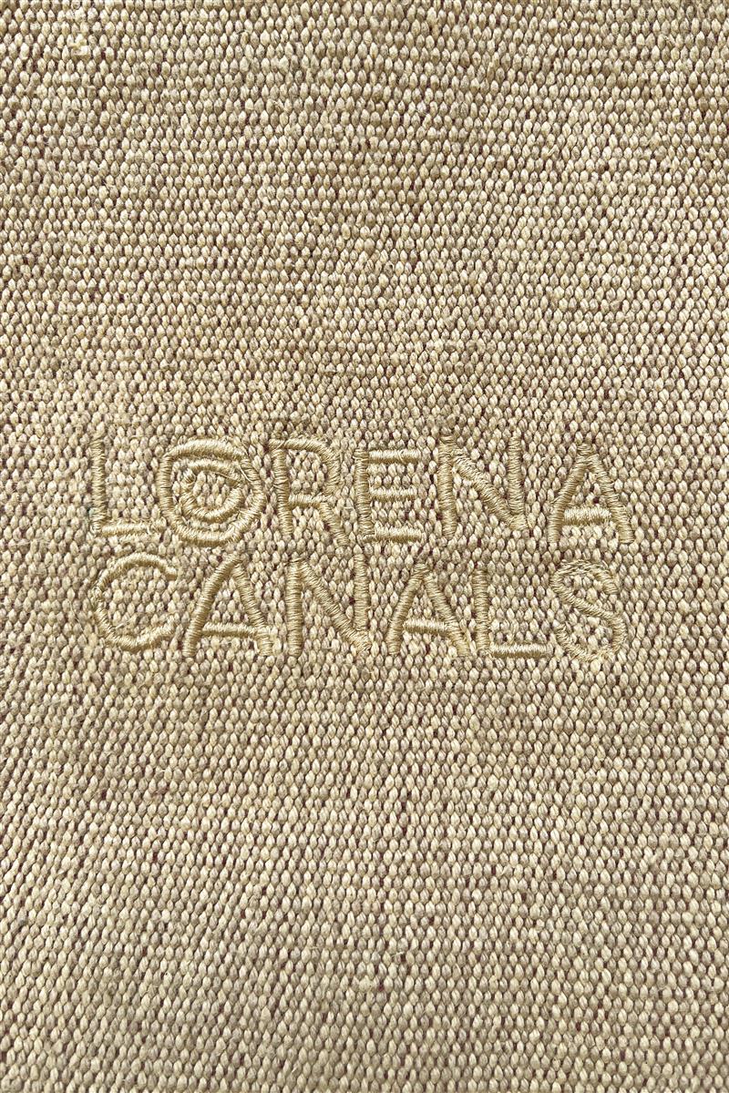 Lorena Canals Pouf EMILY rose beige | 75x125cm - Sir Henrys