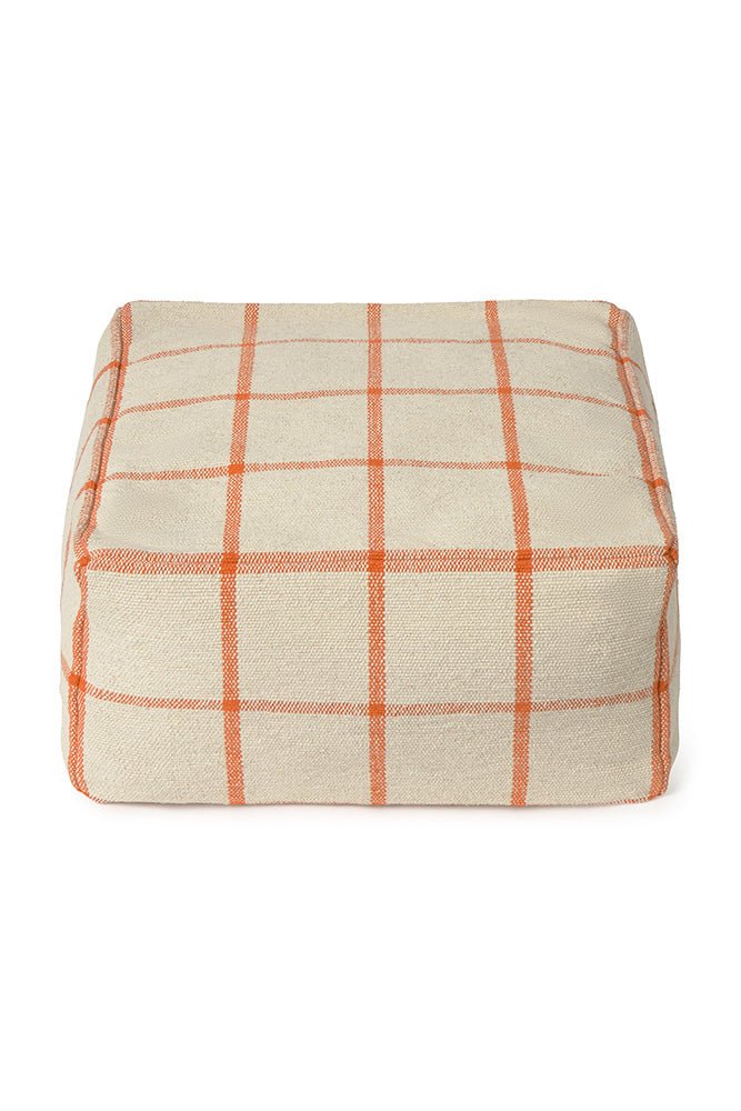 Lorena Canals Pouf GEO BLOCK natur | 45x45cm - Sir Henrys
