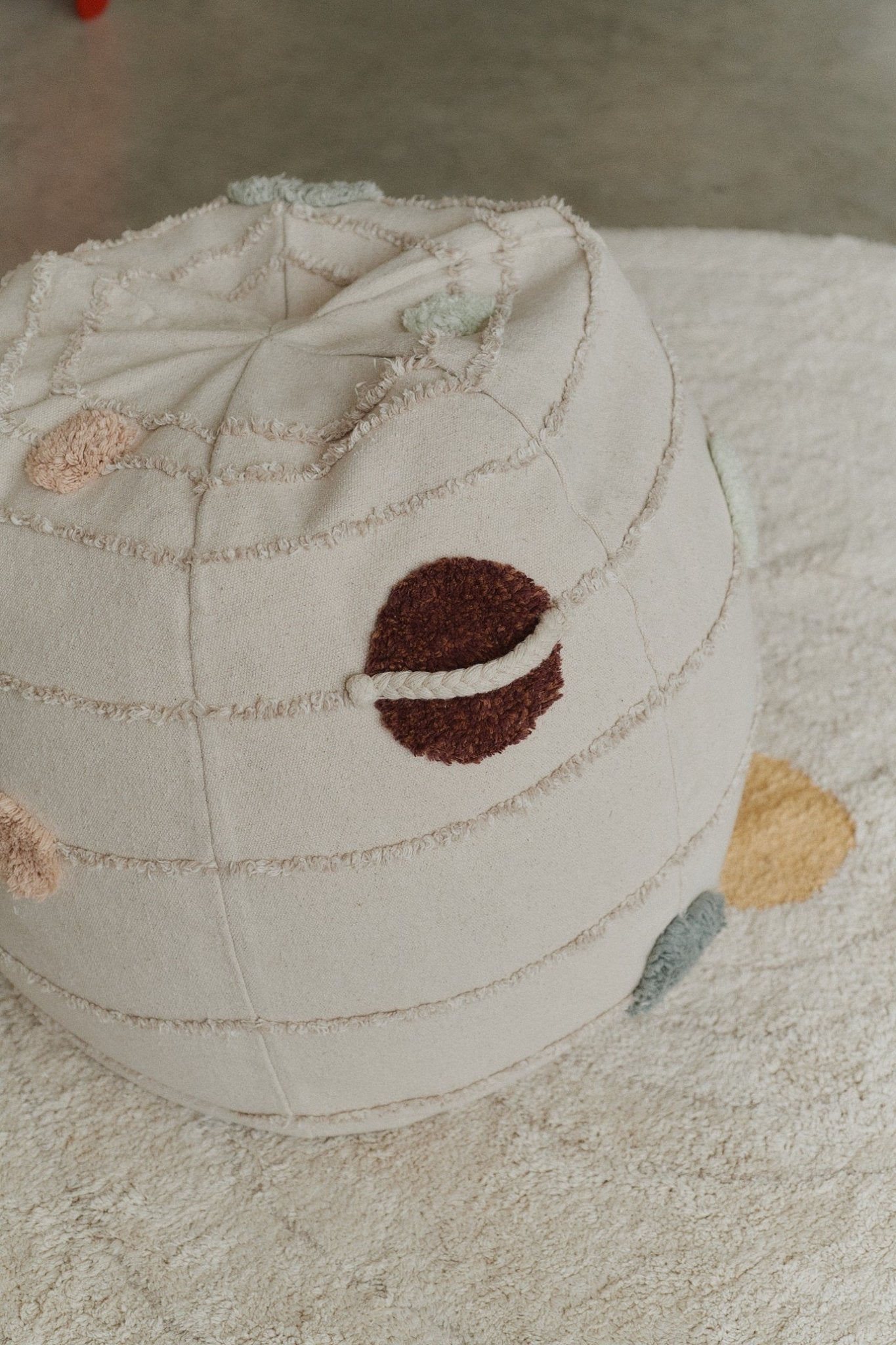 Lorena Canals Pouf SOLAR SYSTEM | 50x50cm - Sir Henrys