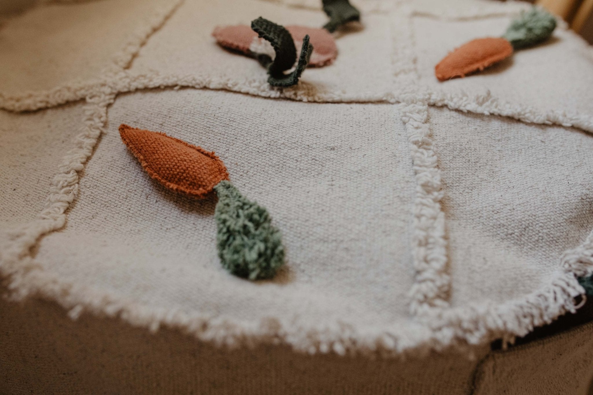 Lorena Canals Pouf TIC - TAC - TOE | 50x50cm - Sir Henrys
